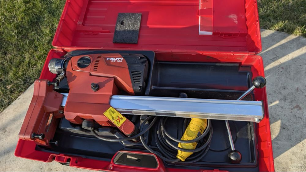 Алмазна установка hilti dd120 .алмазная дрель