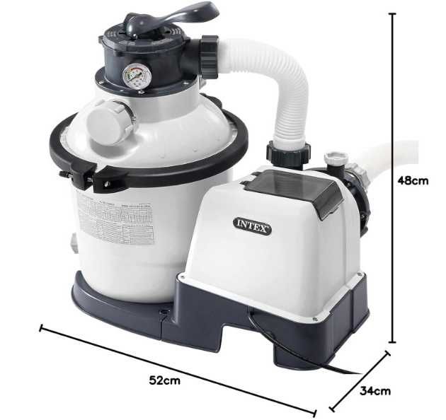 Pompa Filtrująca do Basenu INTEX 4500L/h NOWA Kompletna