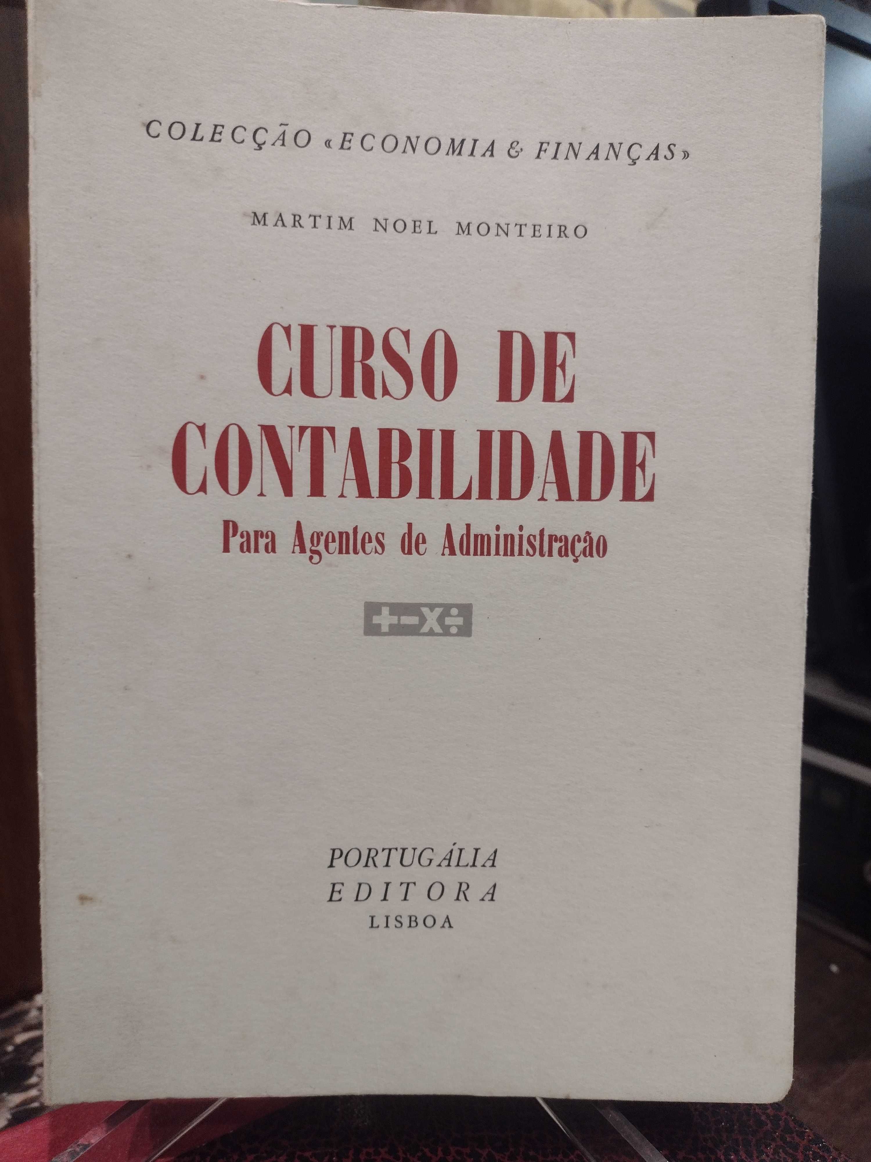 Curso de Contabilidade Martim Noel Monteiro 1964