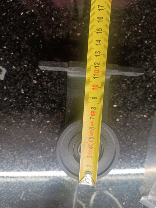 Drzwi przesuwne dwuskrzydłowe lustro Barański