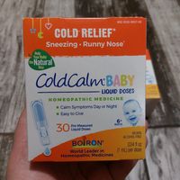 Boiron ColdCalm, засіб від застуди, для малюків від 6 місяців, 30 доз