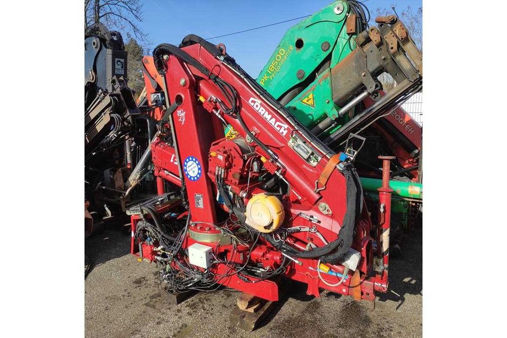 hds manipulator cormach 4000 radiowy hiab palfinger fassi na busa