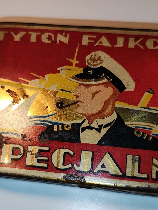 Przedwojsnna puszka – tytoń fajkowy specjalny UNIKAT