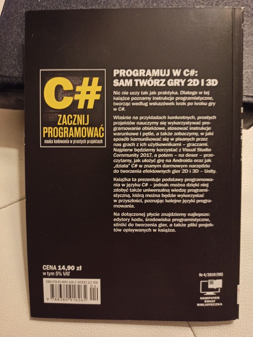 Zacznij programować C#, nauka kodowania
