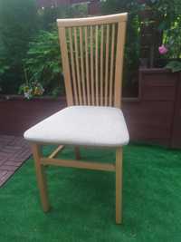Jak NOWE drewniane Krzesło Angelo tapicerowane