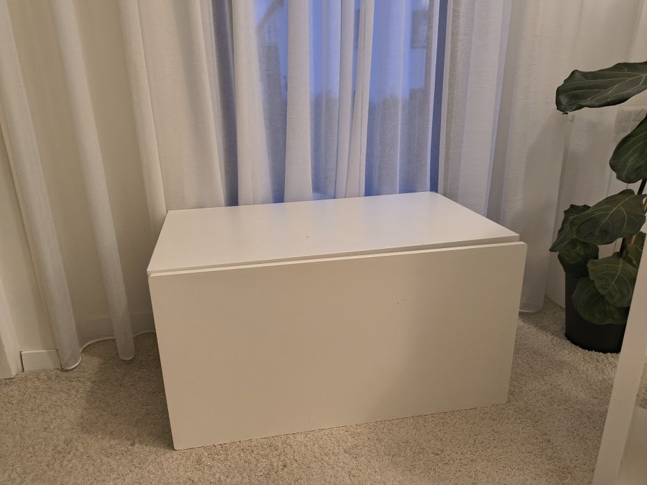 SMASTAD ławka z pojemnikiem na zabawki