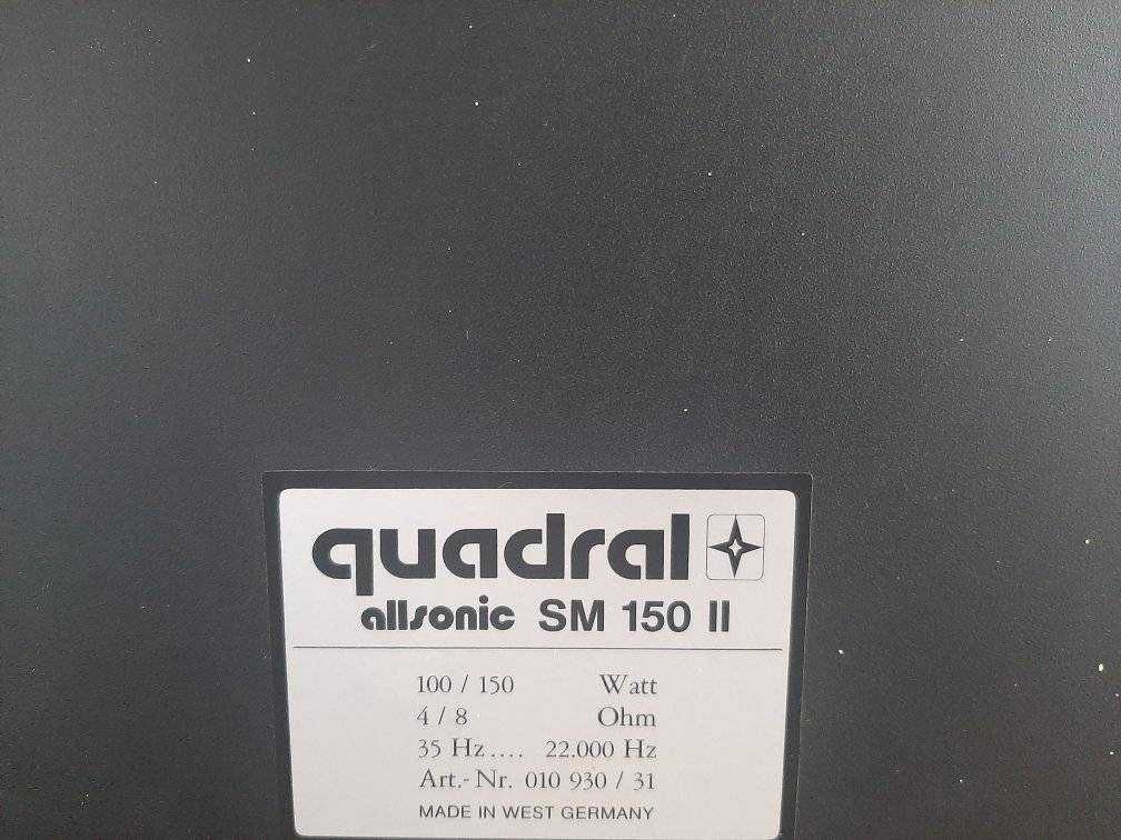 Quadral Allsonic SM 150 II
