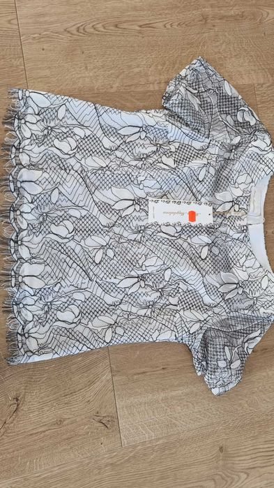 Komplet bluzka i spódnica elegancka 46