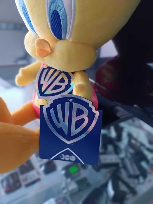 PROMO:Peluche Tweety Superman 30cm (Edição 100 anos Warner Bros.)