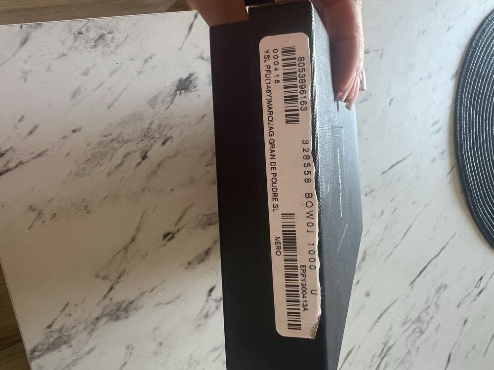 Oryginalny portfel ze skory Saint Laurent