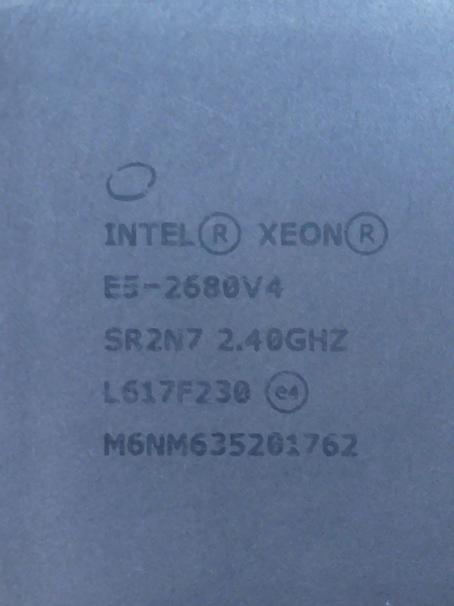 Процессор Intel Xeon E5-2680 v4