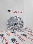 NOWE alufelgi NISSAN 17" 5x114,3 Juke Primera Qashqai - Srebrne