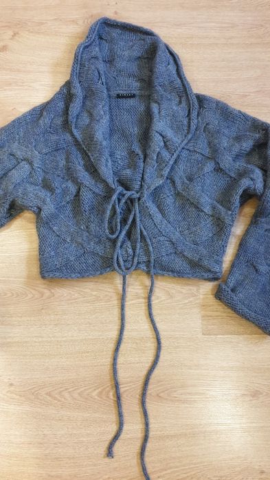 Sisley wełna, moher akryl , cieply sweter