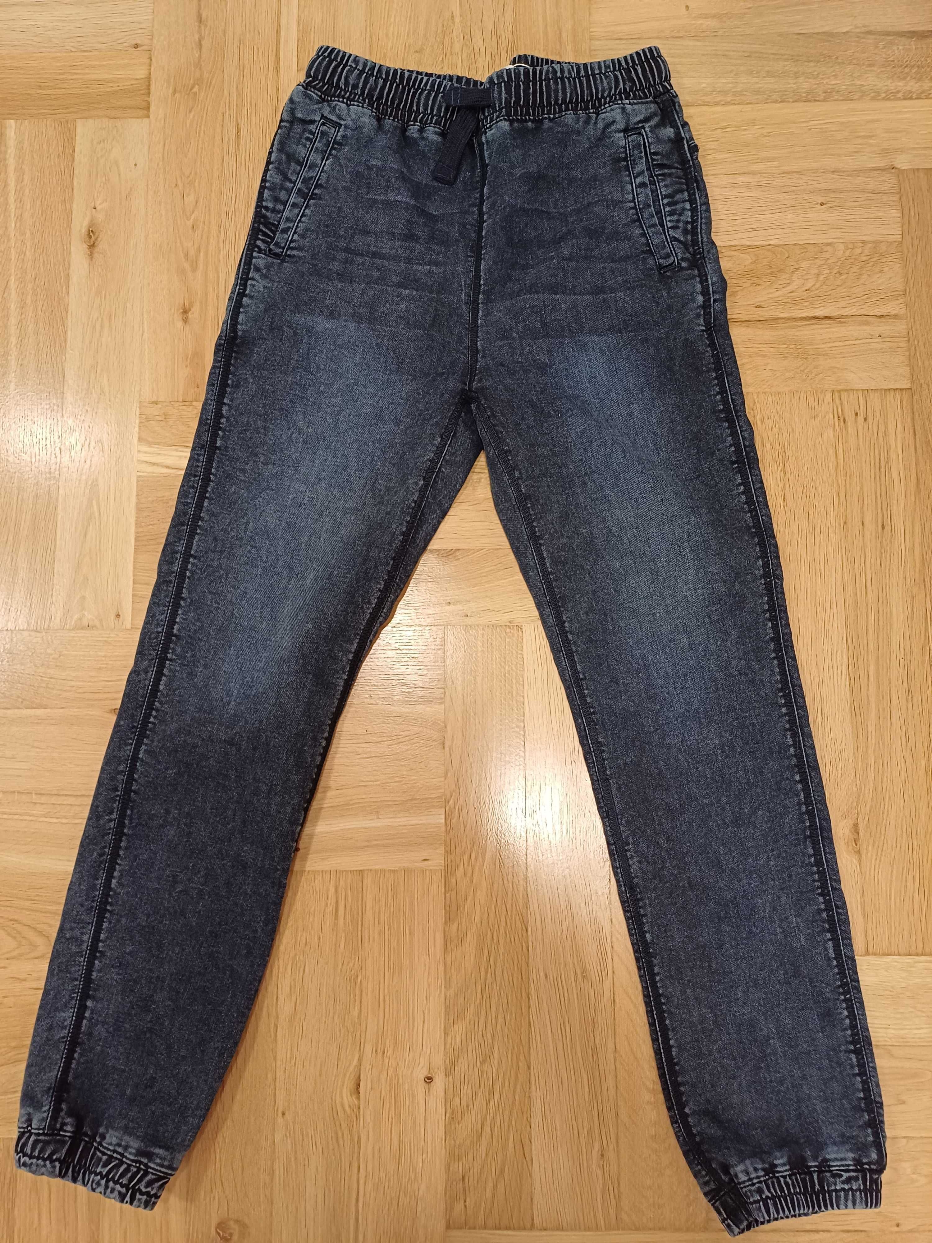Spodnie jeans jogger nowe 164 reserved