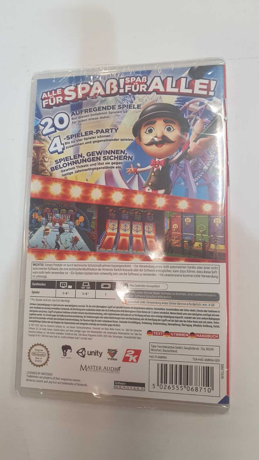 Gra Nintendo SWITCH CARNIVAL Games - Madej Gorlice Mickiewicza -