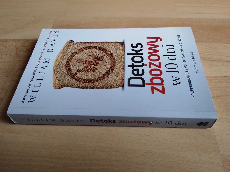 Detoks zbożowy w 10 dni, William Davis, miękka, stan dobry