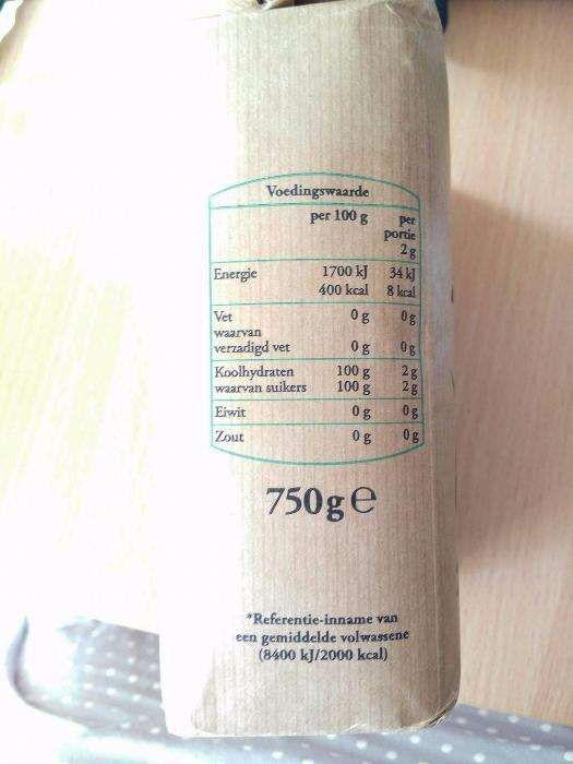 Сахар тростниковый Wester Ruwe Rietsuiker 750 г