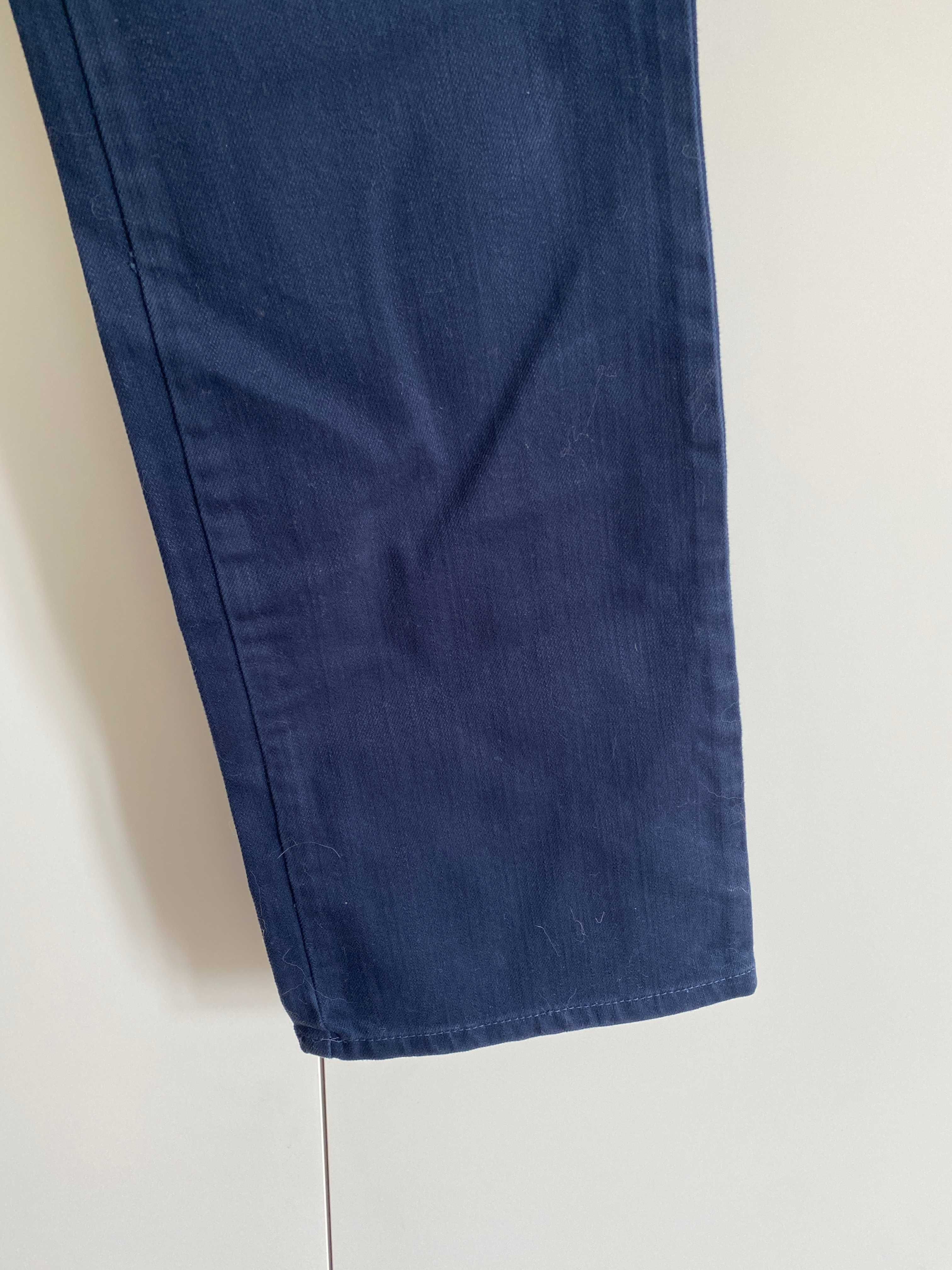 NOWE granatowe nowe spodnie Bootcut rozm 42