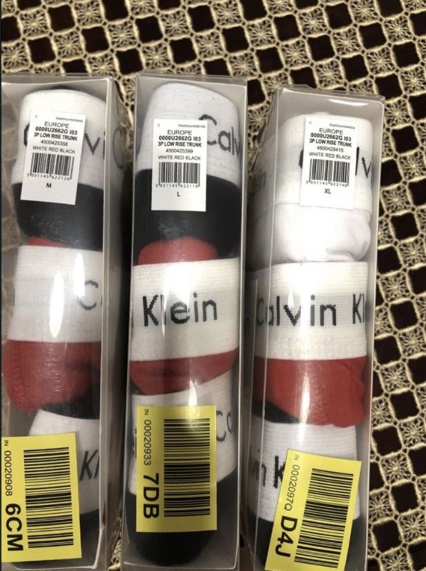 Szorty bokserki Calvin Klein 3 pack M,L,XL nowe oryginalne