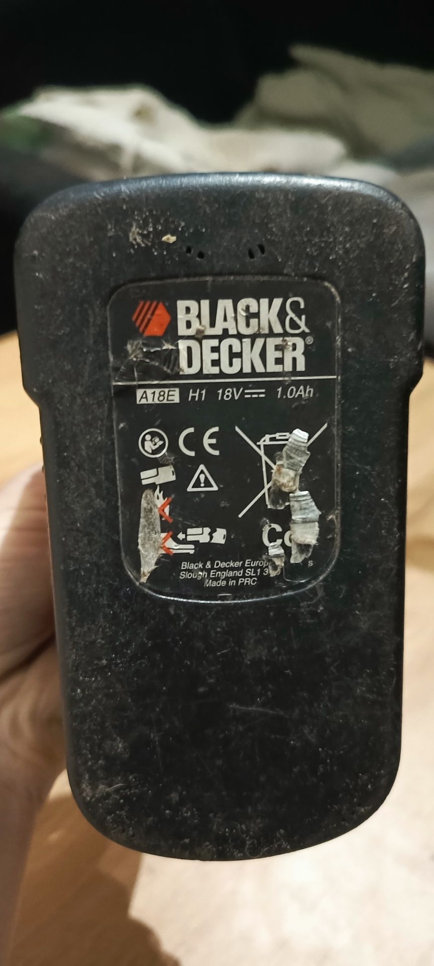 Black & decker wkrętarka 18v z baterią