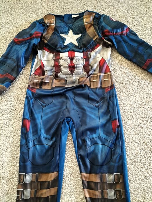 Strój Kapitan Ameryka 4-5 lat Avengers Marvel