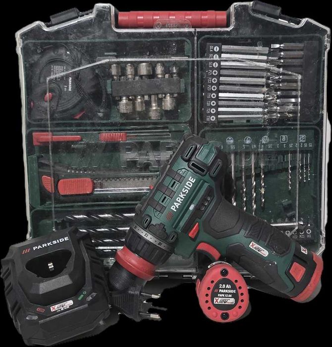 Akumulatorowa wiertarko-wkrętarka 12 V, 2 Ah, PBSA 12 E4