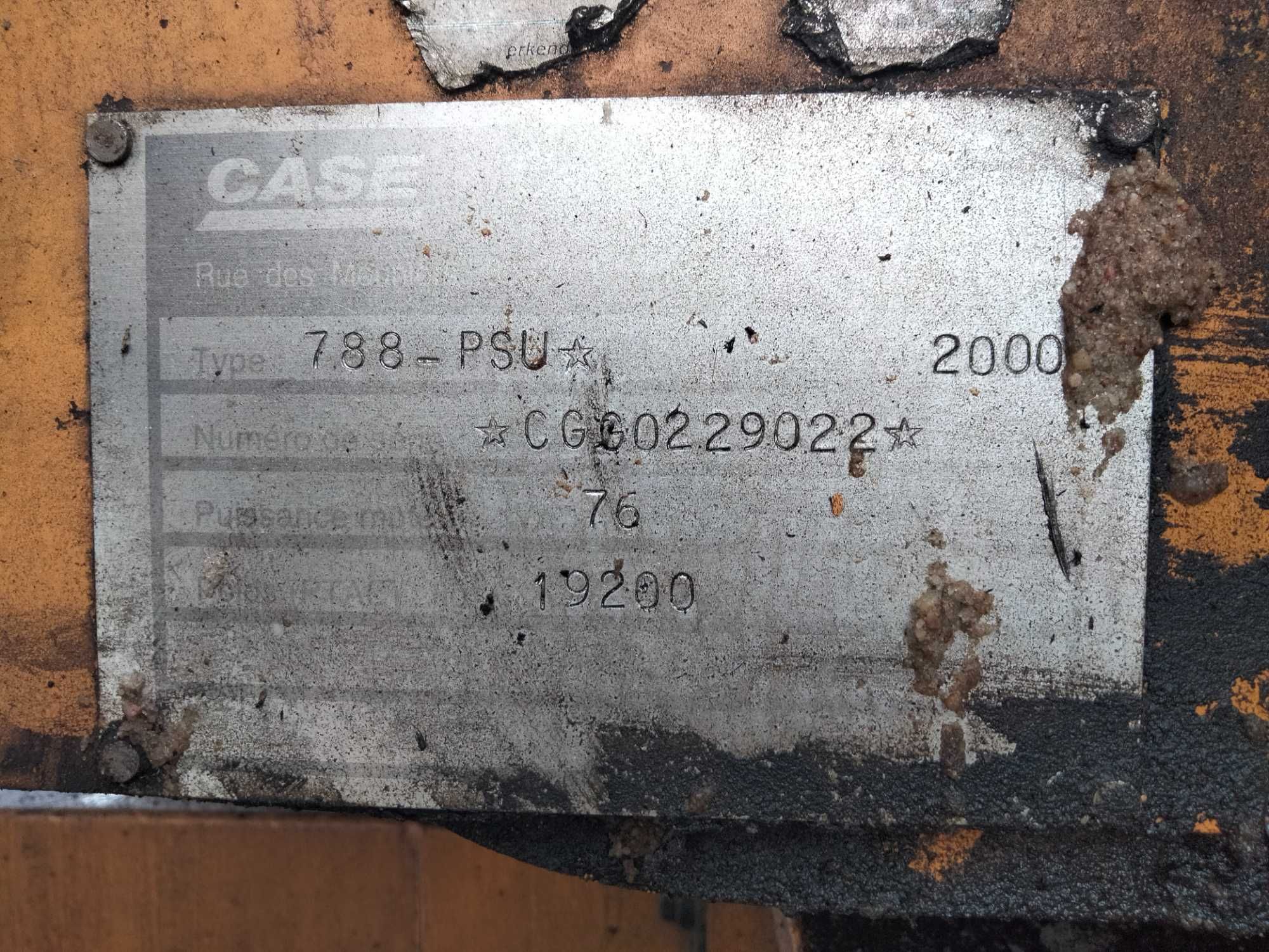 Koparka kołowa Case 788 Alliance możliwa zamiana