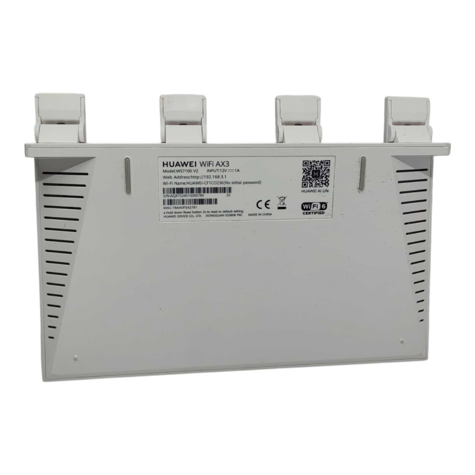 Router Huawei AX3 WS7100 V2 2.4 / 5 GHZ (DualBand), WI-FI Mesh
