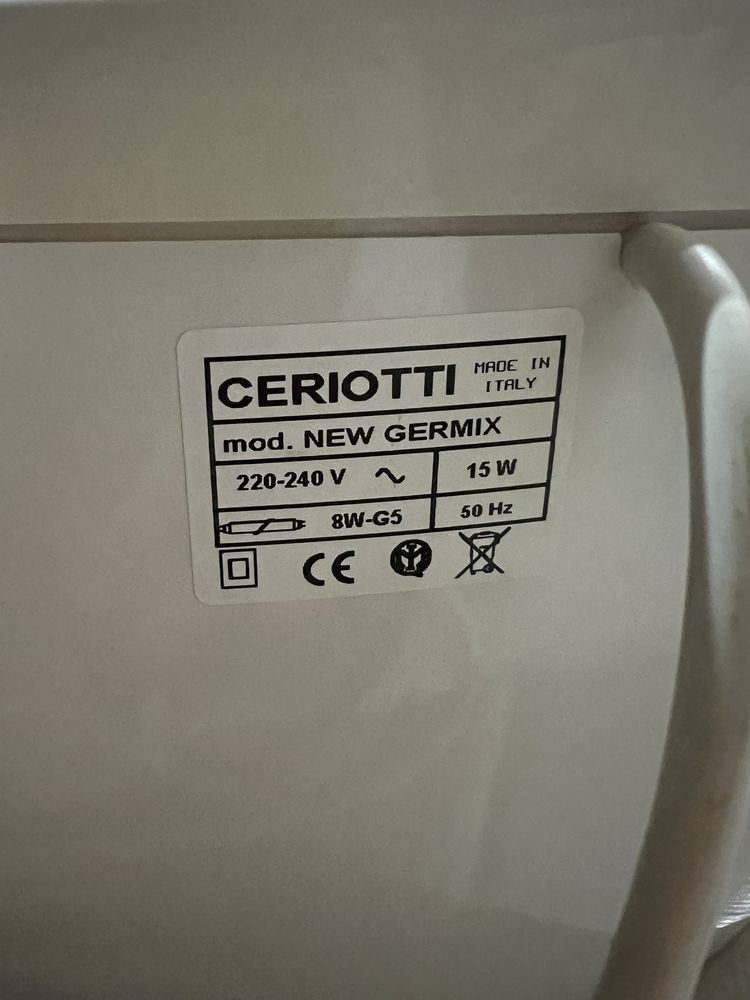 Стерилізатор ультрафіолетовий Ceriotti New Germix