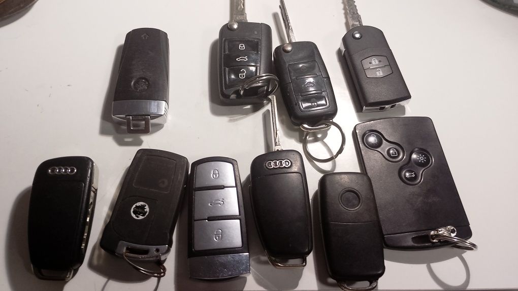 Kluczyki VW BMW Seat Renault Skoda Mazda