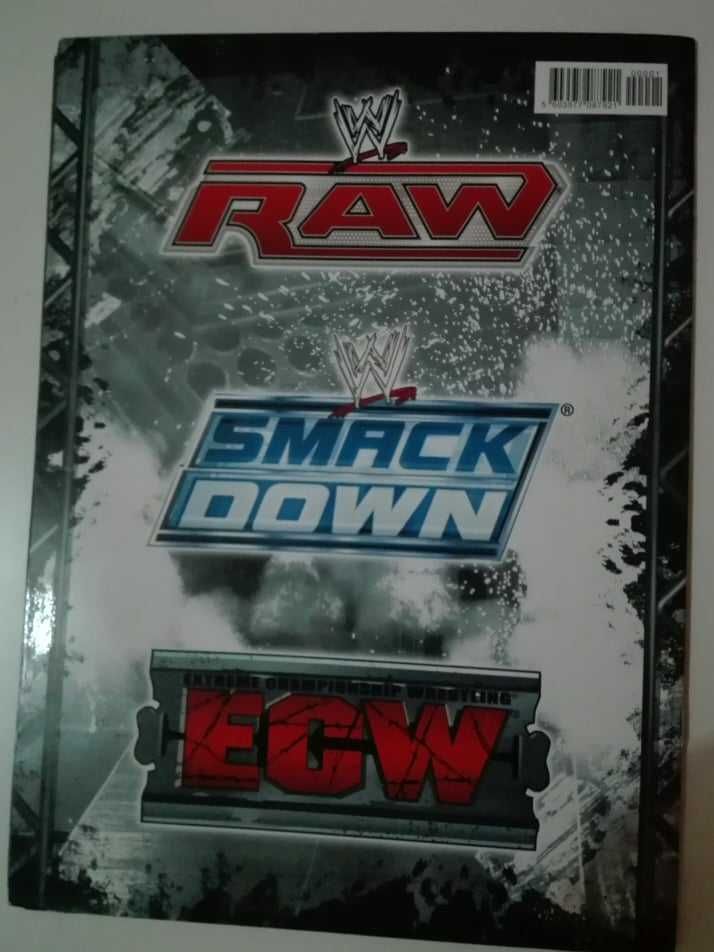 Caderneta Www Rivals & Cartas WWE & Body Blow...