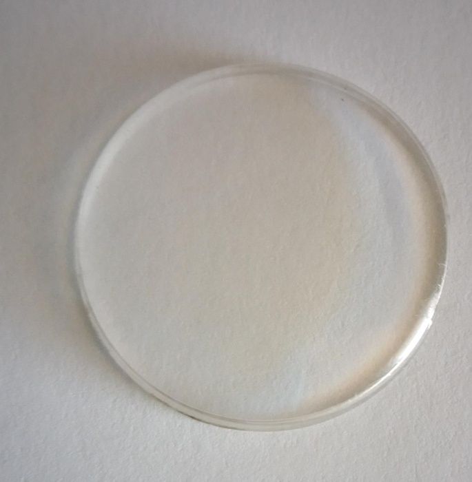 Szkiełka pleksi wypukłe do zegarka - 20mm, 22,6mm