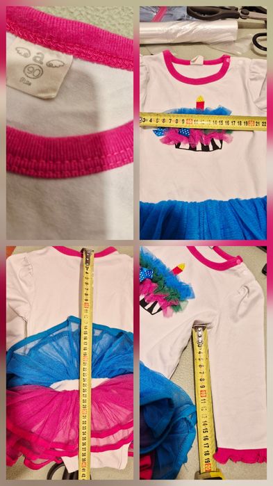 Body tutu urodziny roczek impreza