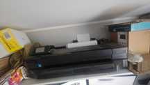 Ploter hp T120 uszkodzony