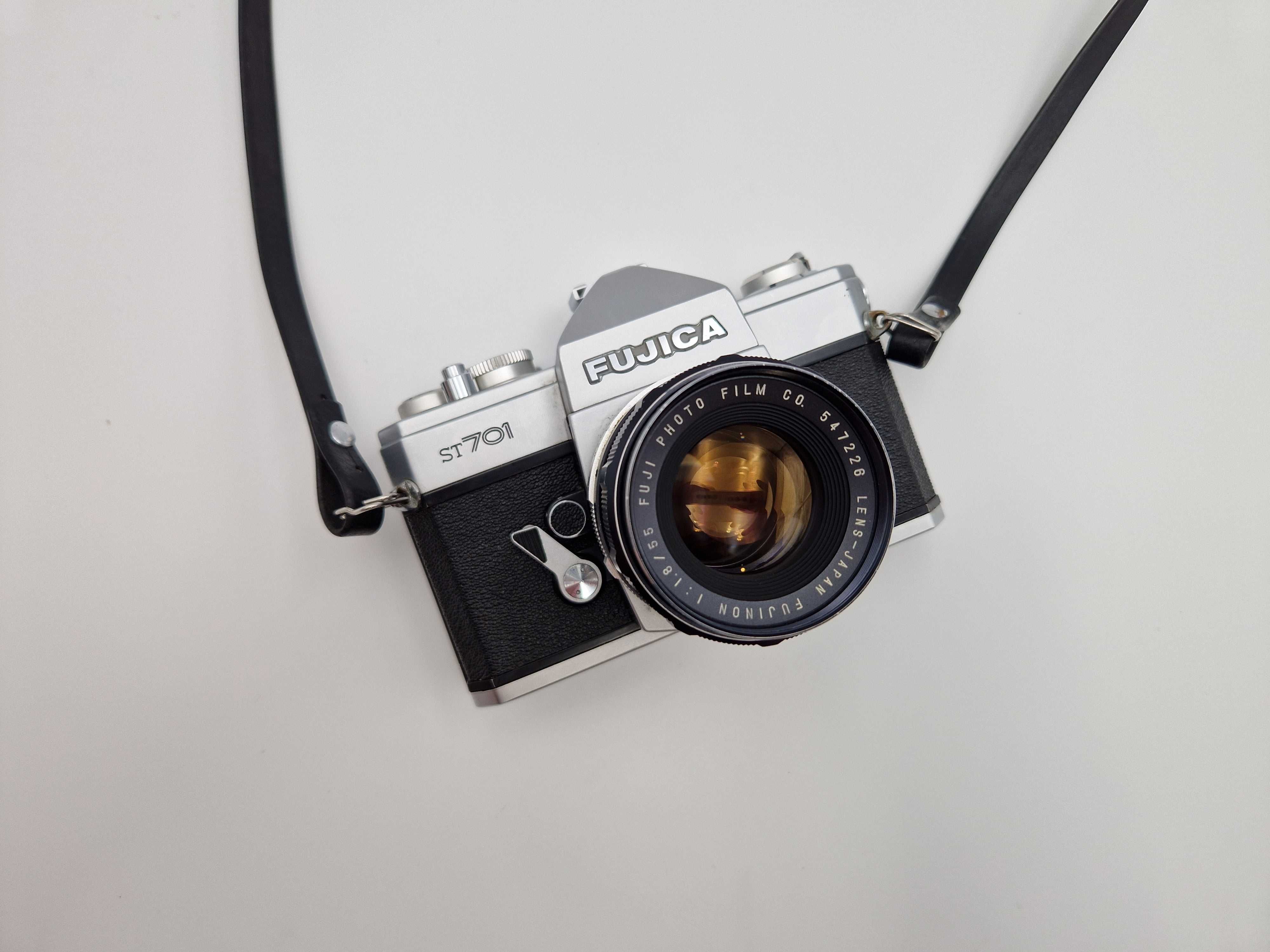 .Aparat Fujica ST701 z obiektywem Fujinon 55mm 1:1.8 - świetny