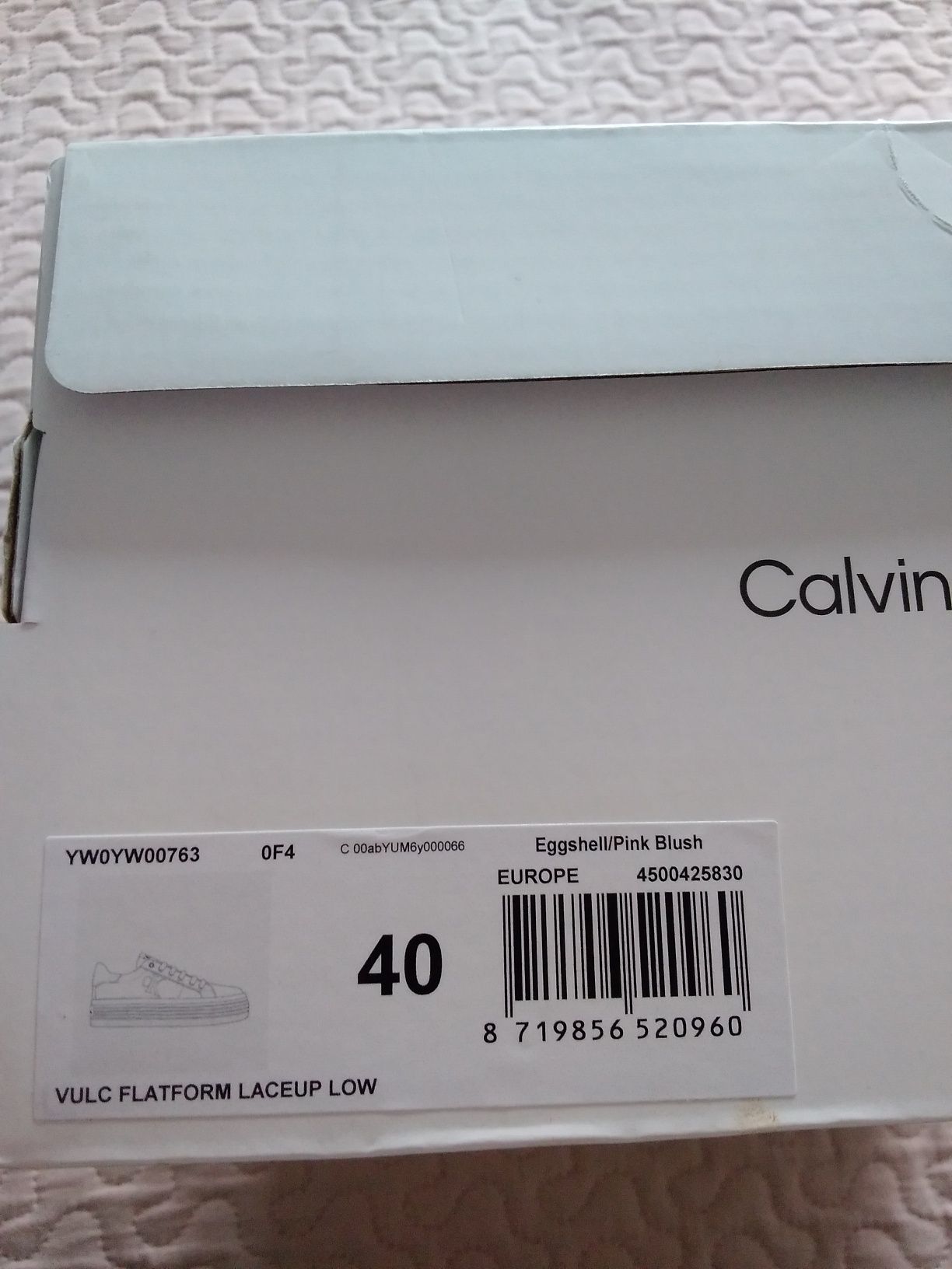Sneakersy niskie marki Calvin Klein Jeans, rozmiar 40