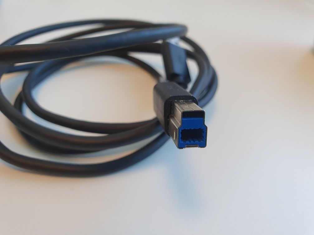 Przewód USB typu A-B (drukarka / monitor Dell / hub)