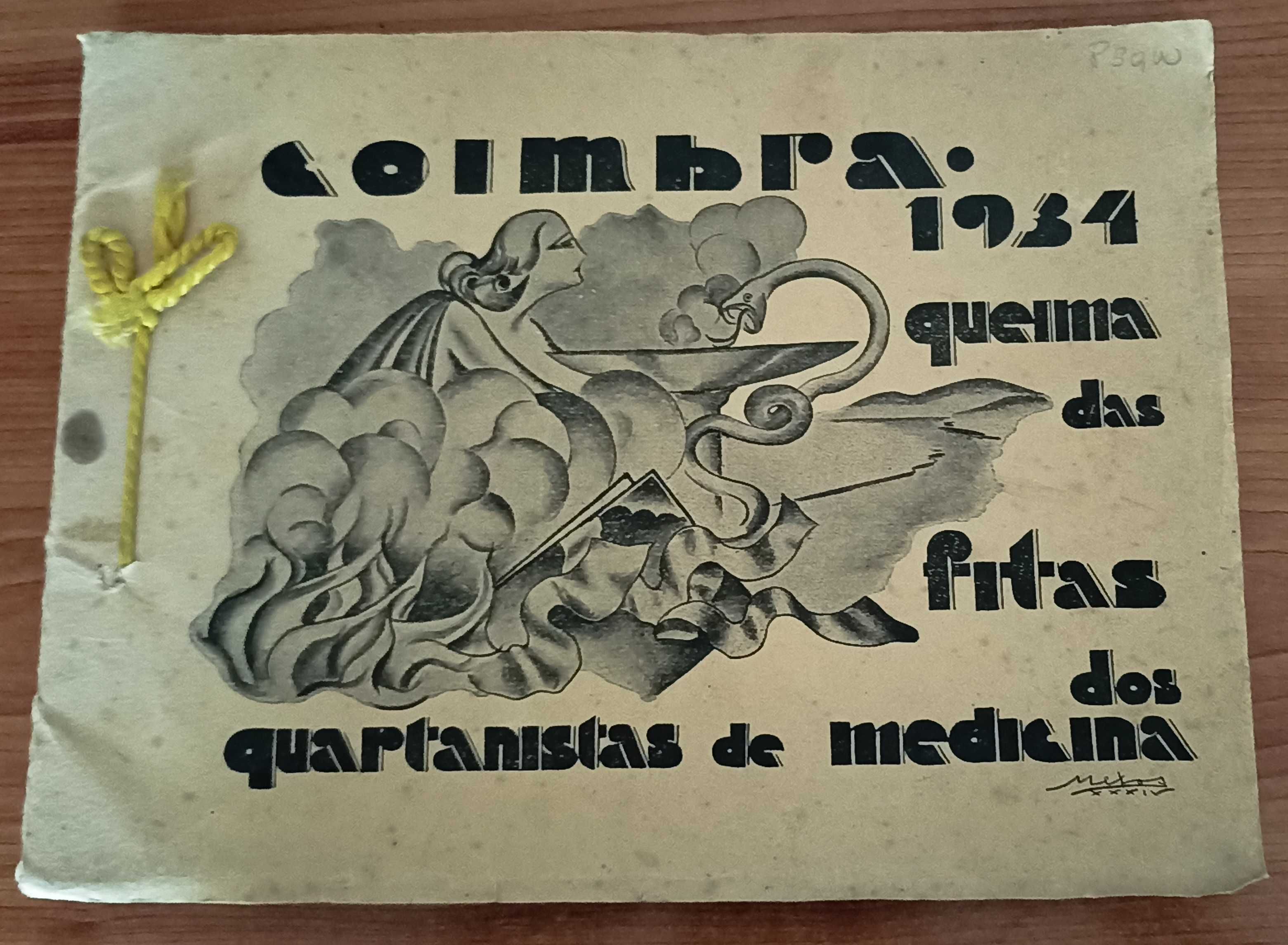 Coimbra, 1934 queima das fitas dos quartanistas de medicina