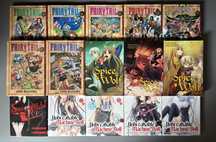 zestaw mang przygodowe, akcja, komedia, ecchi, shounen, seinen