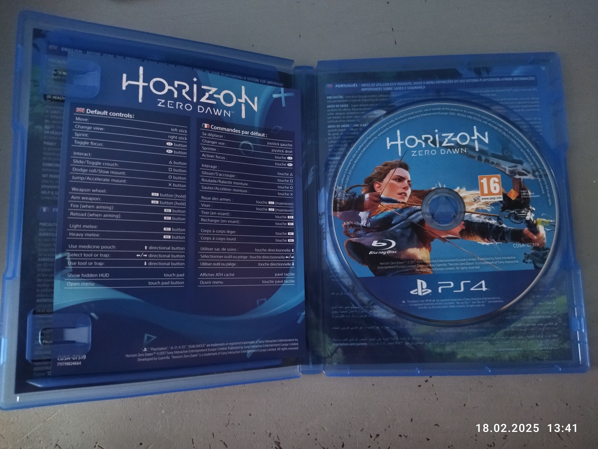 Sprzedam grę Horizon Zero Dawn na PS4