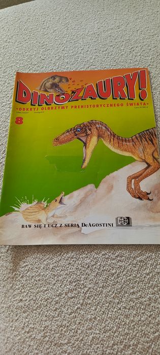 Dwutygodnik Dinozaury deagostini nr 8