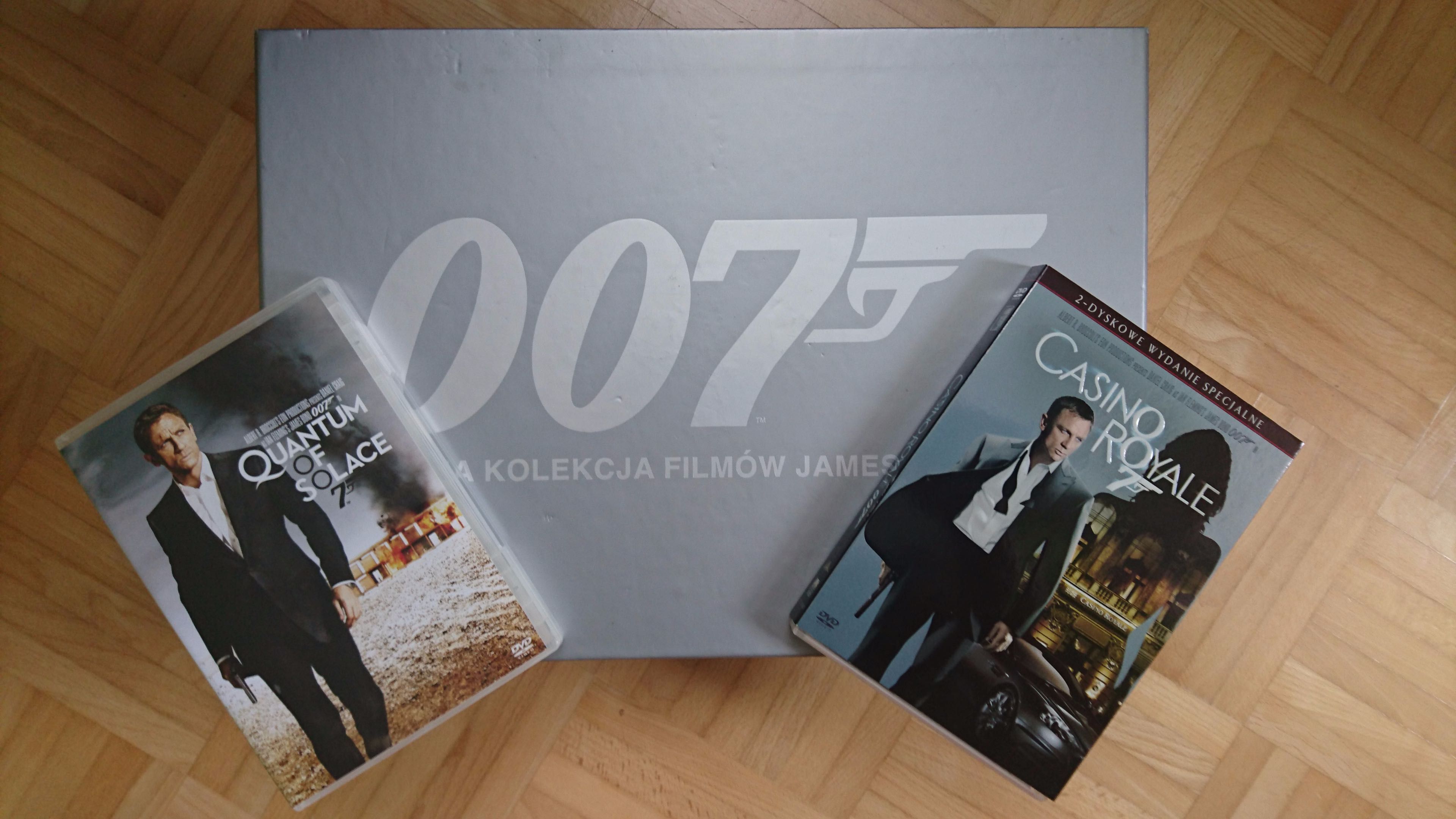 James Bond, 40 DVD, PL