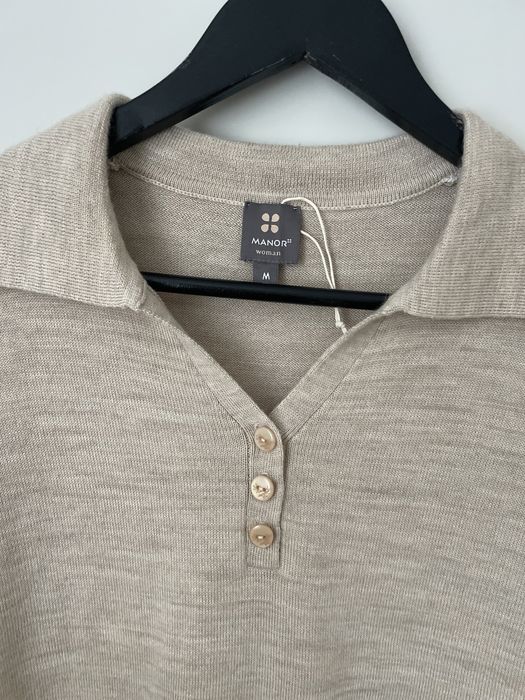 Кашемір вовна поло светр M ctulb massimo