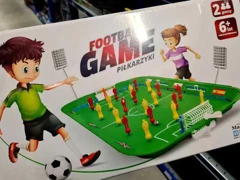 Gra zręcznościowa kultowe Piłkarzyki na sprężynkach Nowe zabawki nowe