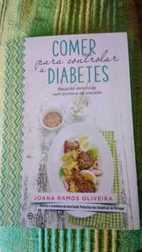 Livro "Comer para controlar a Diabetes" NOVO