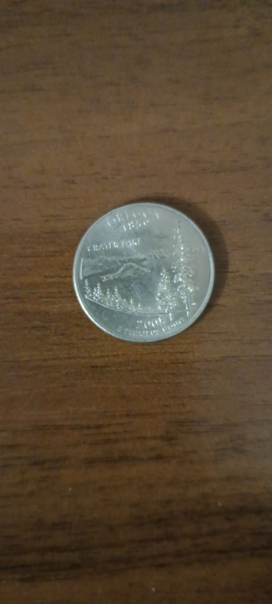 Монета QUARTER DOLLAR перевертыш