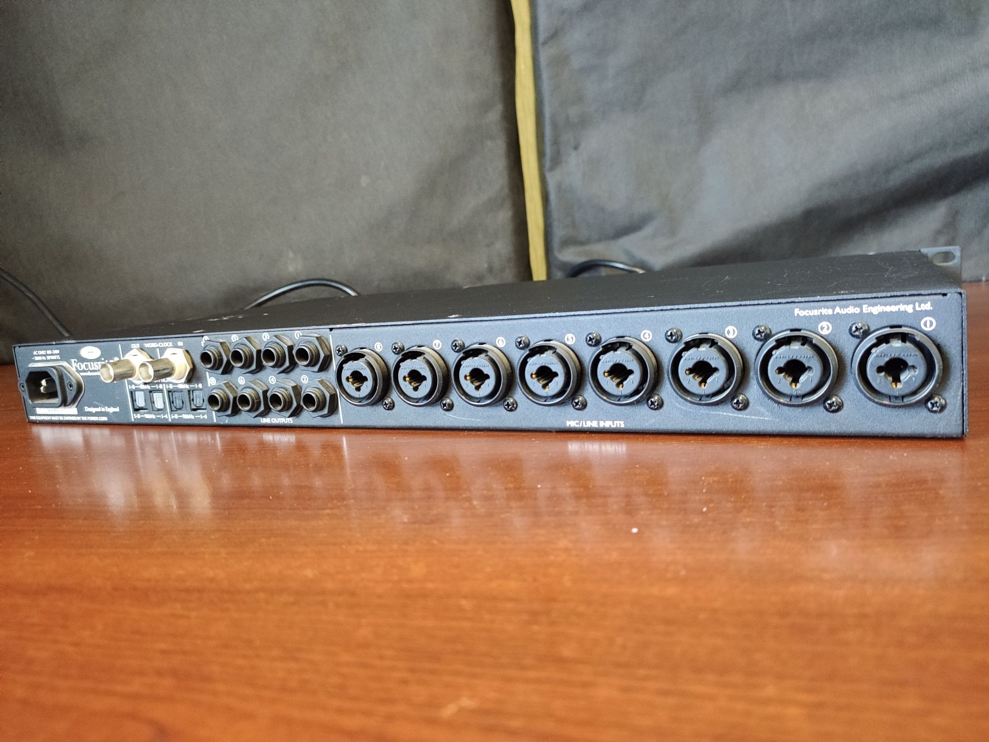Focusrite Scarlett OctoPre Dynamic 8-канал.мікрофонний передпідсилювач
