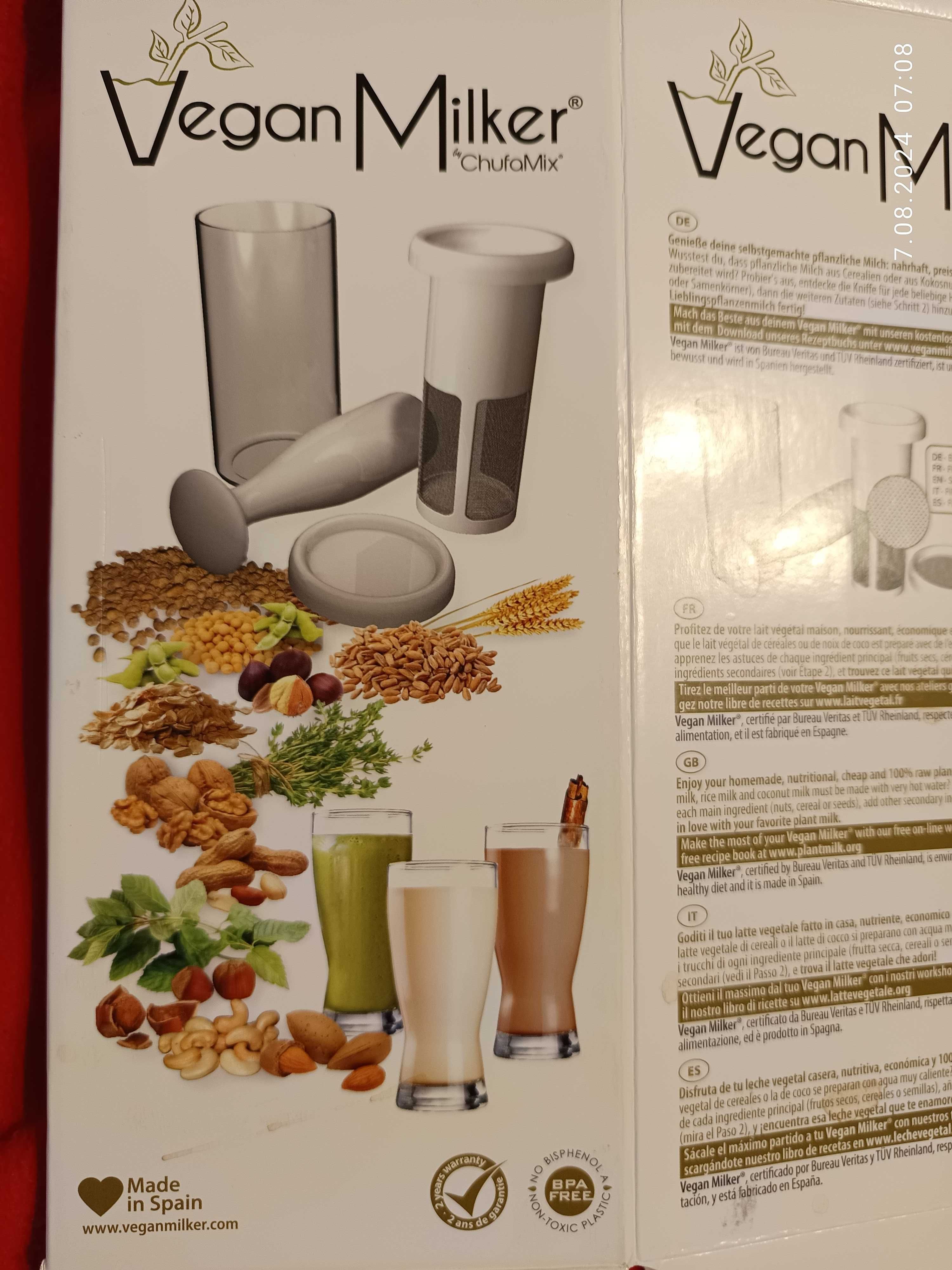 milker cedzak urządzenie do napojów mleka