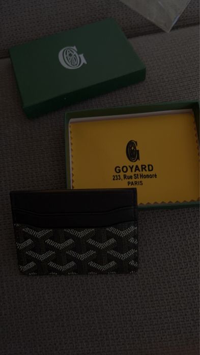 Porta cartões da goyard