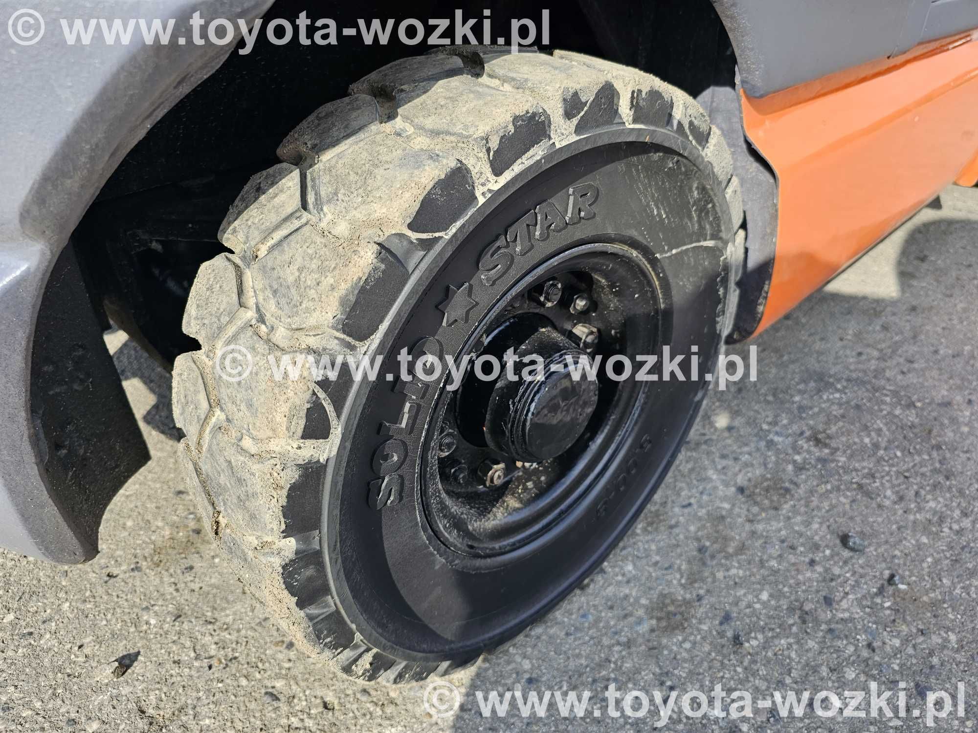 Wózek Widłowy TOYOTA 6FG14 , Wózki Widłowe TOYOTA 6FGF14 widlak LINDE